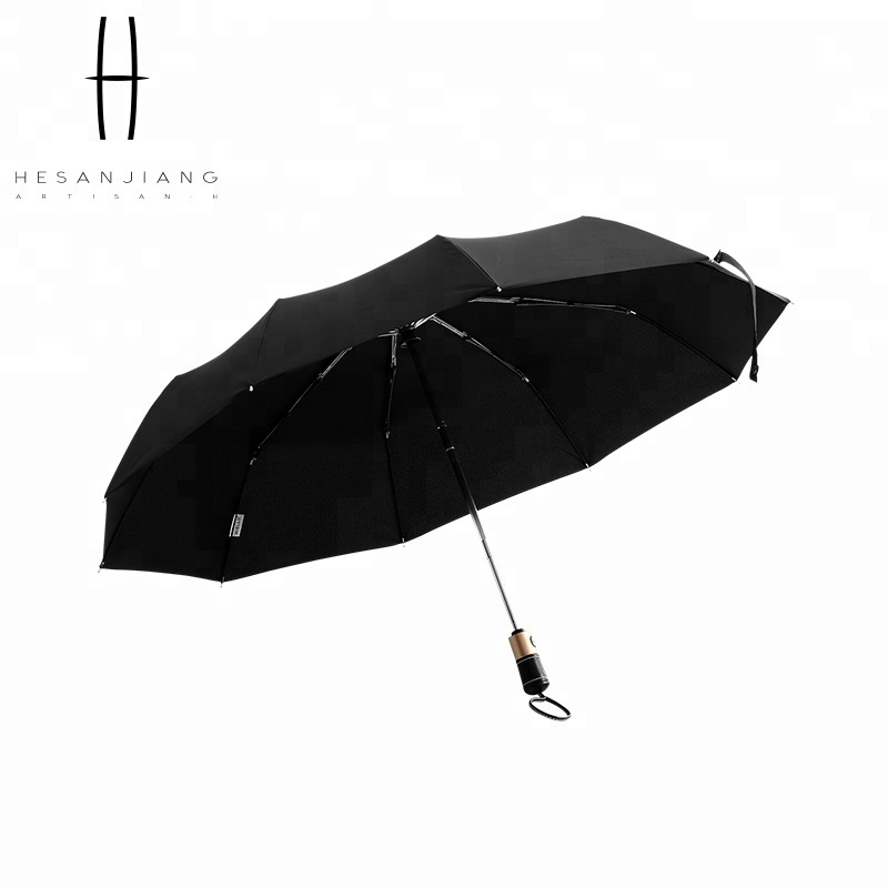 Custom Auto Open men Umbrella 23inch standard umbrella size foldable umbrella with Logo Print