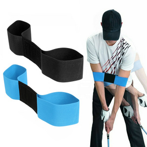 Golf Swing Trainer Arm Belt Gesture Alignment Training Aid Outdoor Sports For Golf Sports Accessory Professional Elastic