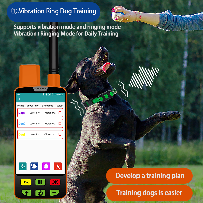 Outdoor use GPS Navigator Collar for Dog and boar hunting