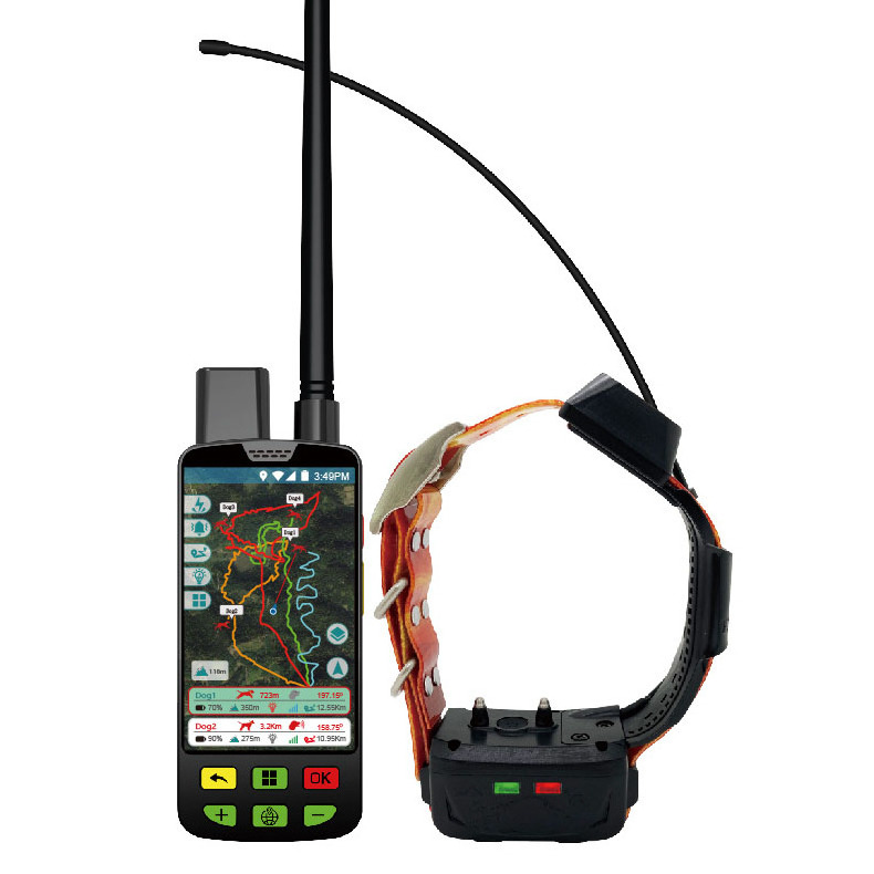 hunting gps dog One Drive Two VHF/4g Transceiver dog tracker collar