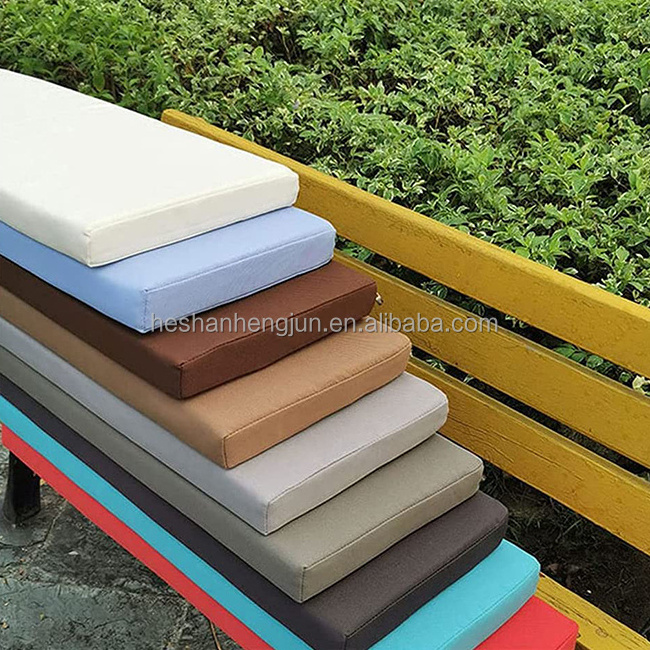 Customized Square long cushion for window Cushion polyester Covers With Anti-UV Fabric