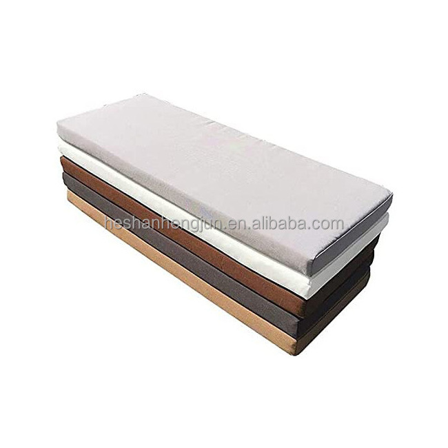 Customized Square long cushion for window Cushion polyester Covers With Anti-UV Fabric