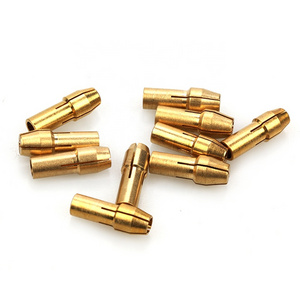 10pc 0.5-3.2mm mini electric motor drill chuck, keyless brass drill chuck tool adapter