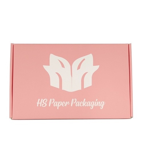 Biodegradable High Quality Wholesale Custom Logo Printing Pink Corrugated Pizza Packing Paper Carton Box for Packaging