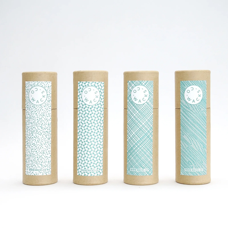 Custom Round Paper Tube Packaging Box Candle Matches Match Stick Box