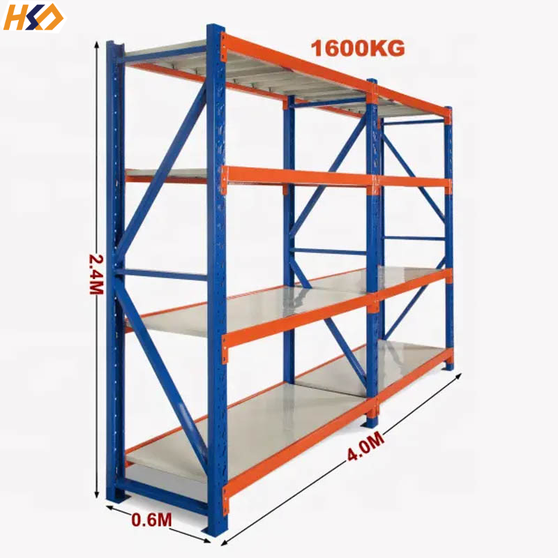 New Product Big Size Warehouse Building Shelf Metal Shoes Rack Warehouse Garage Warehouse Storage Rack Shelves for Racking