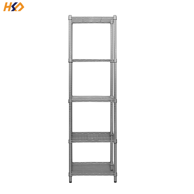 4-Tier Metal Storage Shelves Wire Shelving Unit Storage Rack Shelving