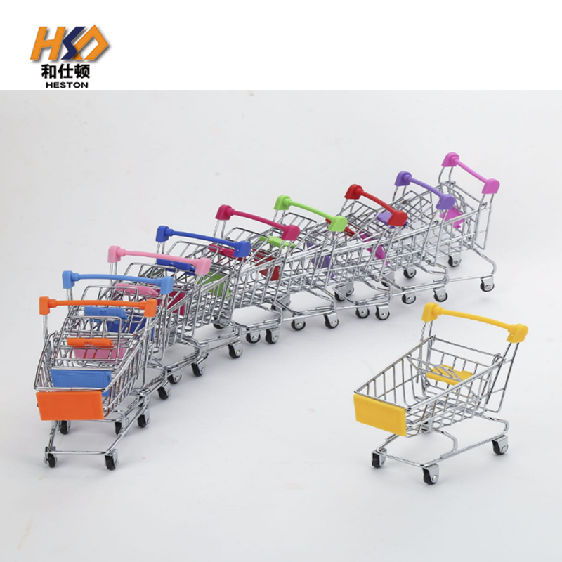 Asian Small Retail Supermarket Shopping Trolleys