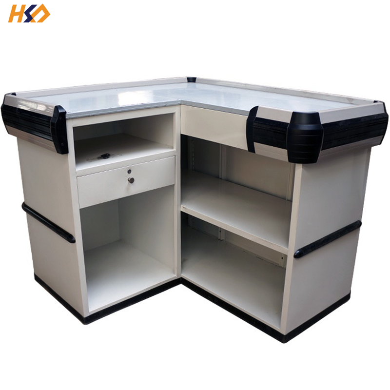 Factory Supermarket Checkout Counter Supermarket Equipment Convenience Store Checkout Counter for Sale