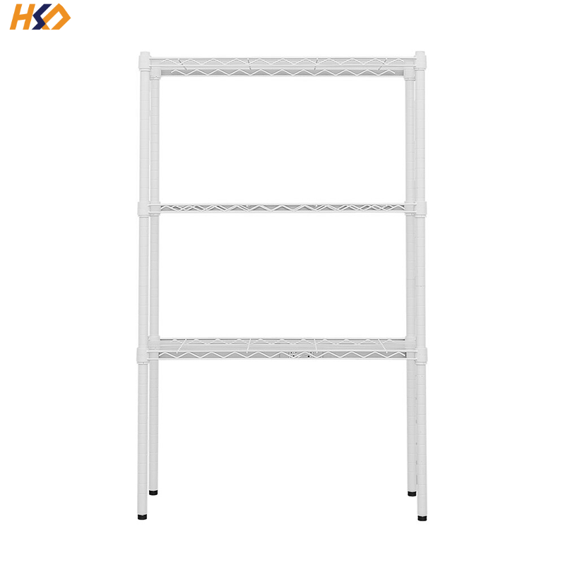 4-Tier Metal Storage Shelves Wire Shelving Unit Storage Rack Shelving