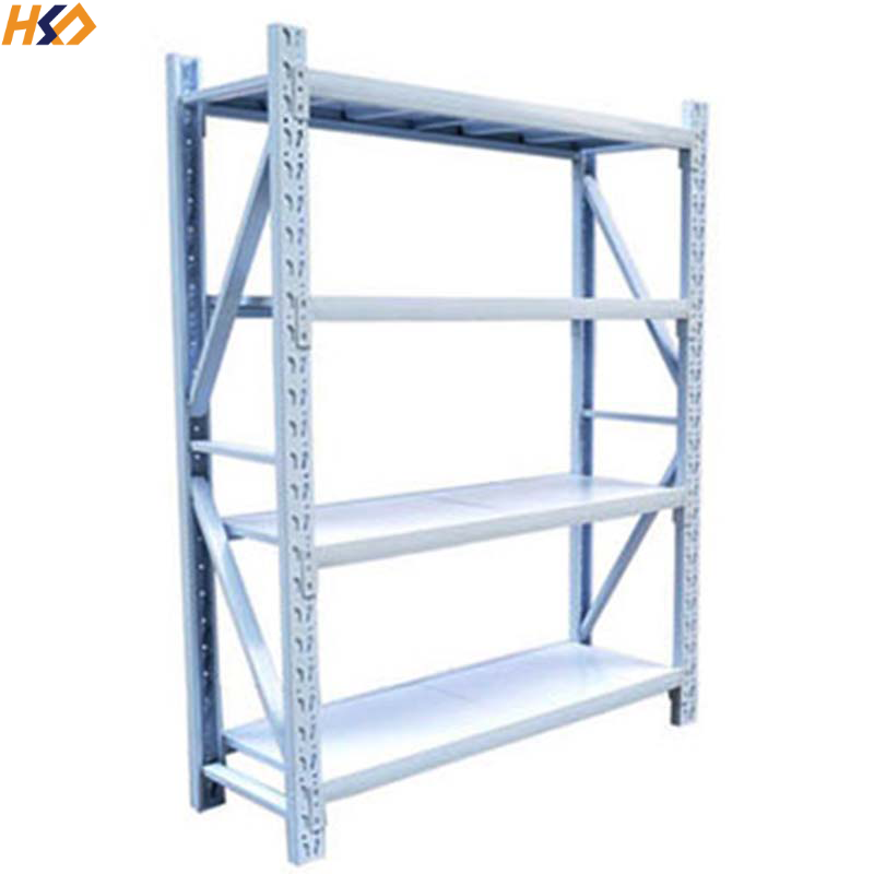 Durable Industrial Metal Steel Chrome Shelving, Garage Warehouse Rack Shelving with Wheel