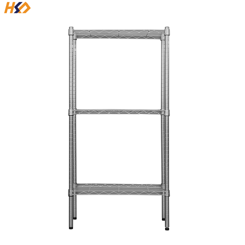 4-Tier Metal Storage Shelves Wire Shelving Unit Storage Rack Shelving