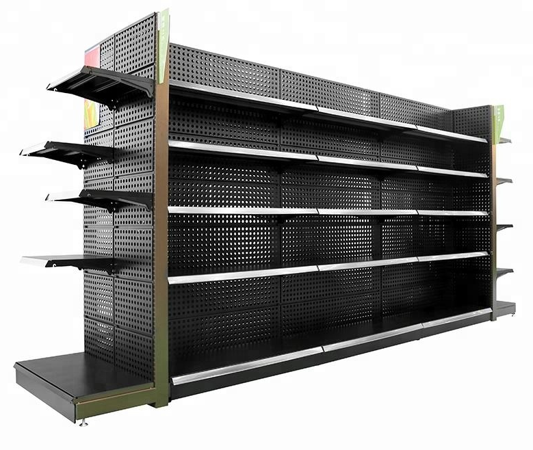 Full Set Convenience Grocery Store Retail Shop Supermarket Display Rack Shelf Shopping Super Market Gondola Supermarket Shelves