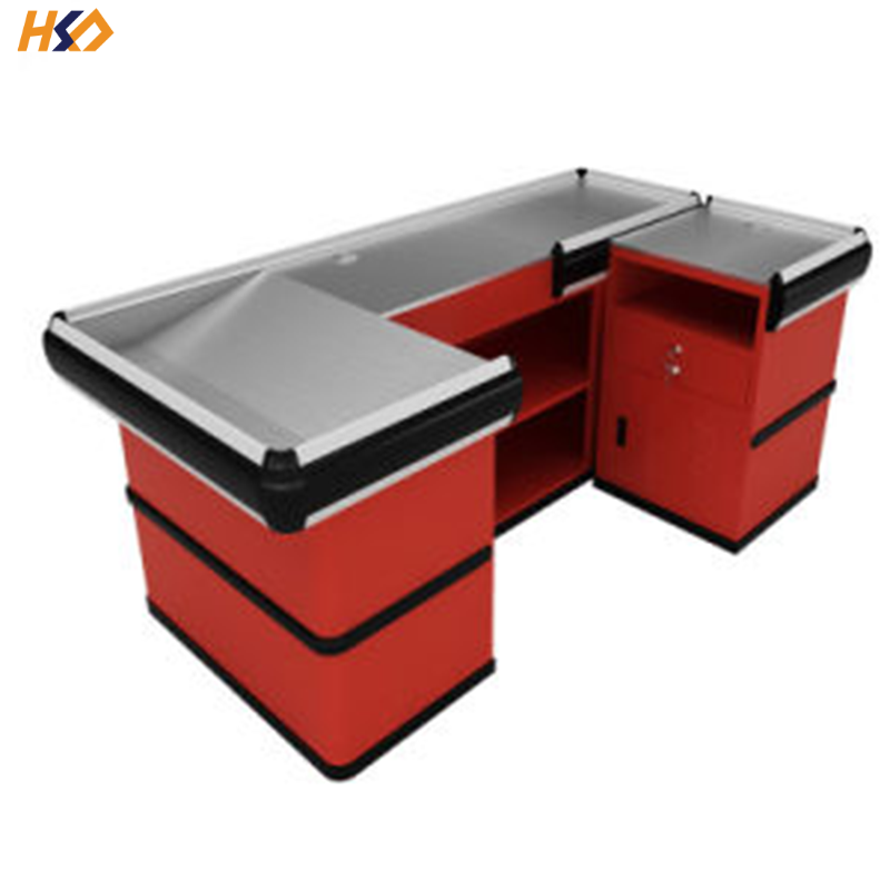 Factory Supermarket Checkout Counter Supermarket Equipment Convenience Store Checkout Counter for Sale