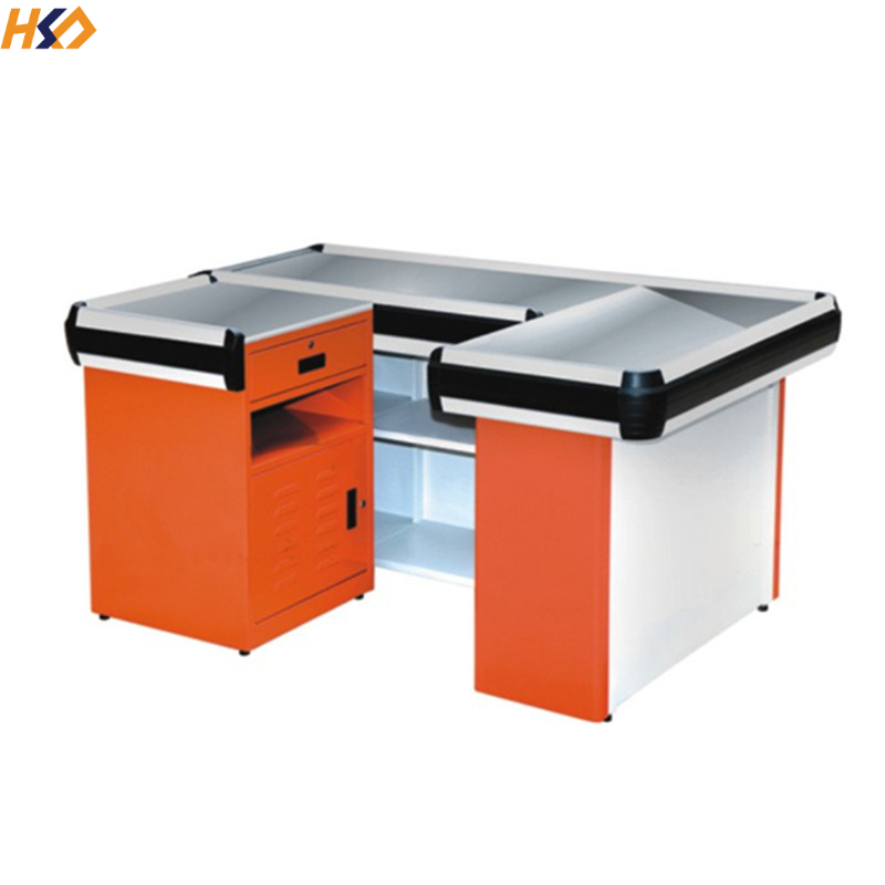 Factory Supermarket Checkout Counter Supermarket Equipment Convenience Store Checkout Counter for Sale