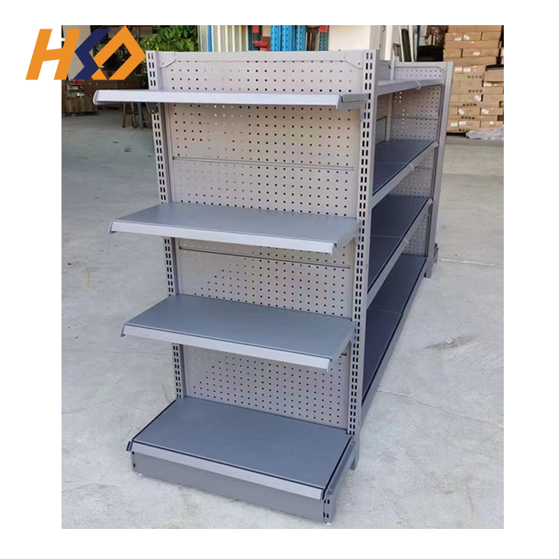 2023 Hot Selling Supermarket Gondola Shelf Display Shelves for Retail Store