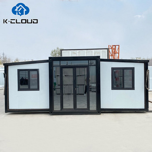 Granny Flat High Quality Waterproof Prefabricated Home Container Expandable House 3 Bedrooms 40Ft Security Luxury Prefab Villas