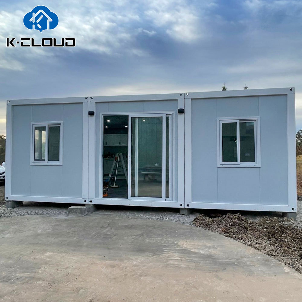 Cheap Modern Hurricane Proof  Prefab Flat Pack Container House Quick Installation Prefabricated Portable Home Warehouse