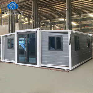 Steel Structure 20Ft 40Ft Living Prefab Villa With Bathroom And Kitchen Expandable Container House Prefabricated Mobile Home