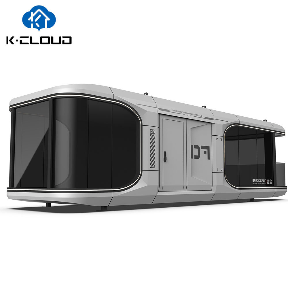 Steel Structure Luxury Prefabricated Cabin Villa Portable Mobile Space Capsule House Hotel Sleeping Pod