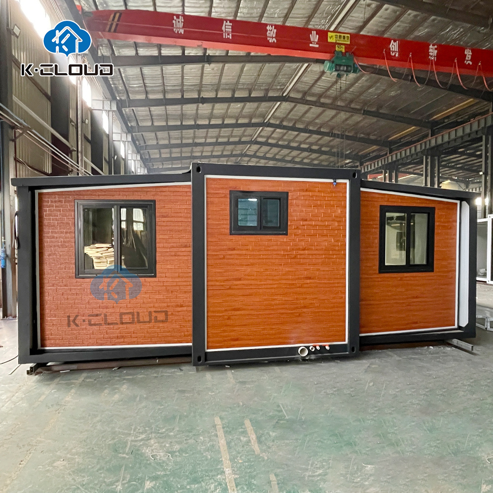 20Ft 30Ft Australia Granny Flat Prefab Villa Luxury Tiny Homes 2 Bedrooms Modern Casa Container Expandable Prefabricated Houses