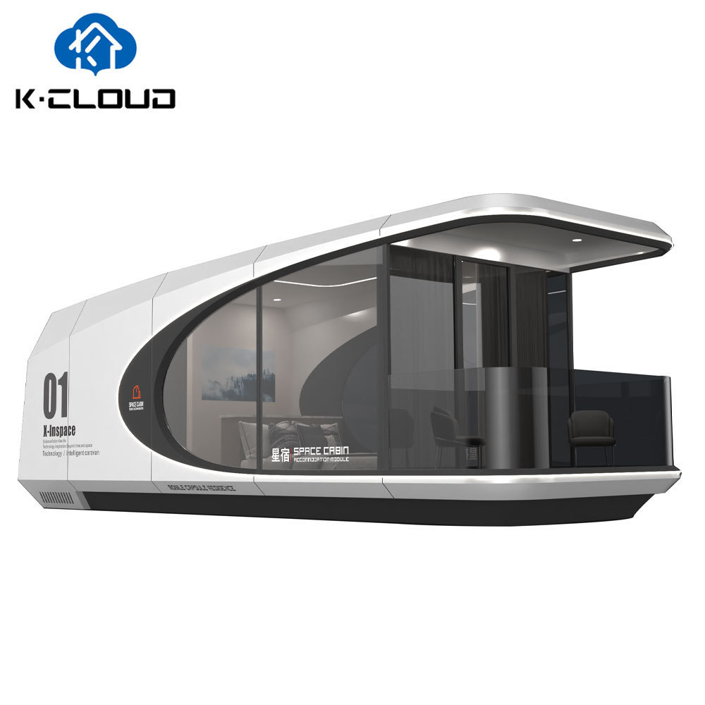 Standard Modern Camping Pod Space Prefab Portable Mobile Capsule House Hotel With Bathroom Prefabricated Villa Home