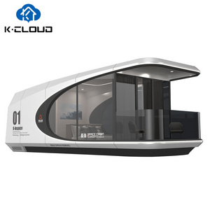 Standard Modern Camping Pod Space Prefab Portable Mobile Capsule House Hotel With Bathroom Prefabricated Villa Home