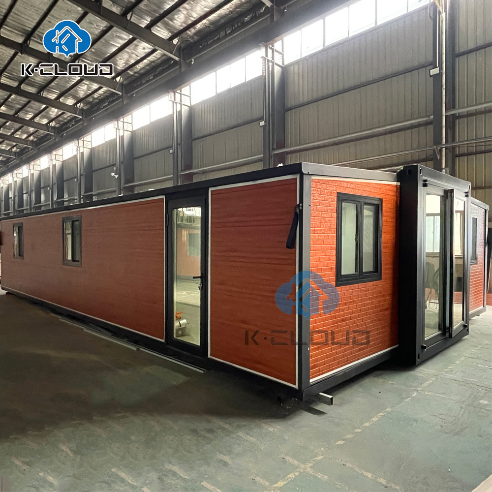 20Ft 30Ft Australia Granny Flat Prefab Villa Luxury Tiny Homes 2 Bedrooms Modern Casa Container Expandable Prefabricated Houses