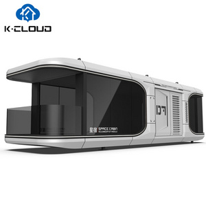 Steel Structure Luxury Prefabricated Cabin Villa Portable Mobile Space Capsule House Hotel Sleeping Pod