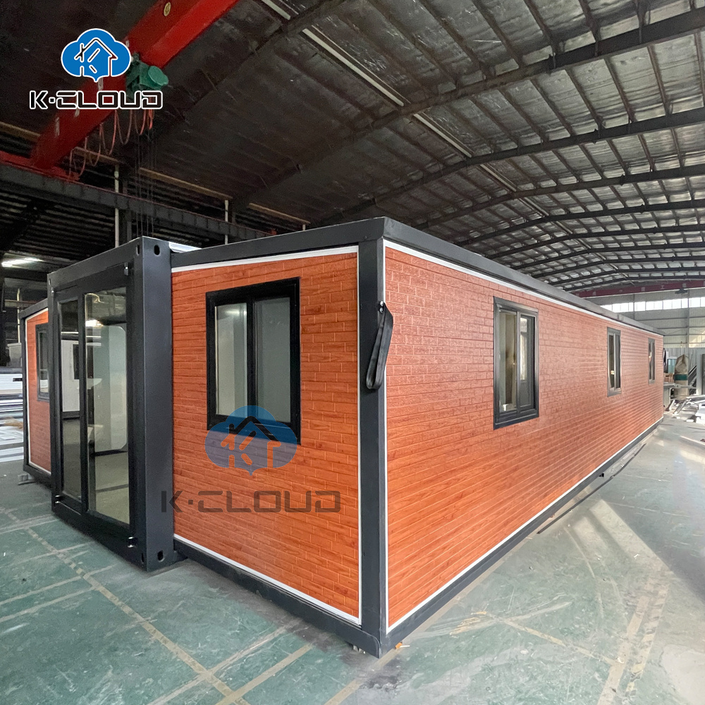 20Ft 30Ft Australia Granny Flat Prefab Villa Luxury Tiny Homes 2 Bedrooms Modern Casa Container Expandable Prefabricated Houses