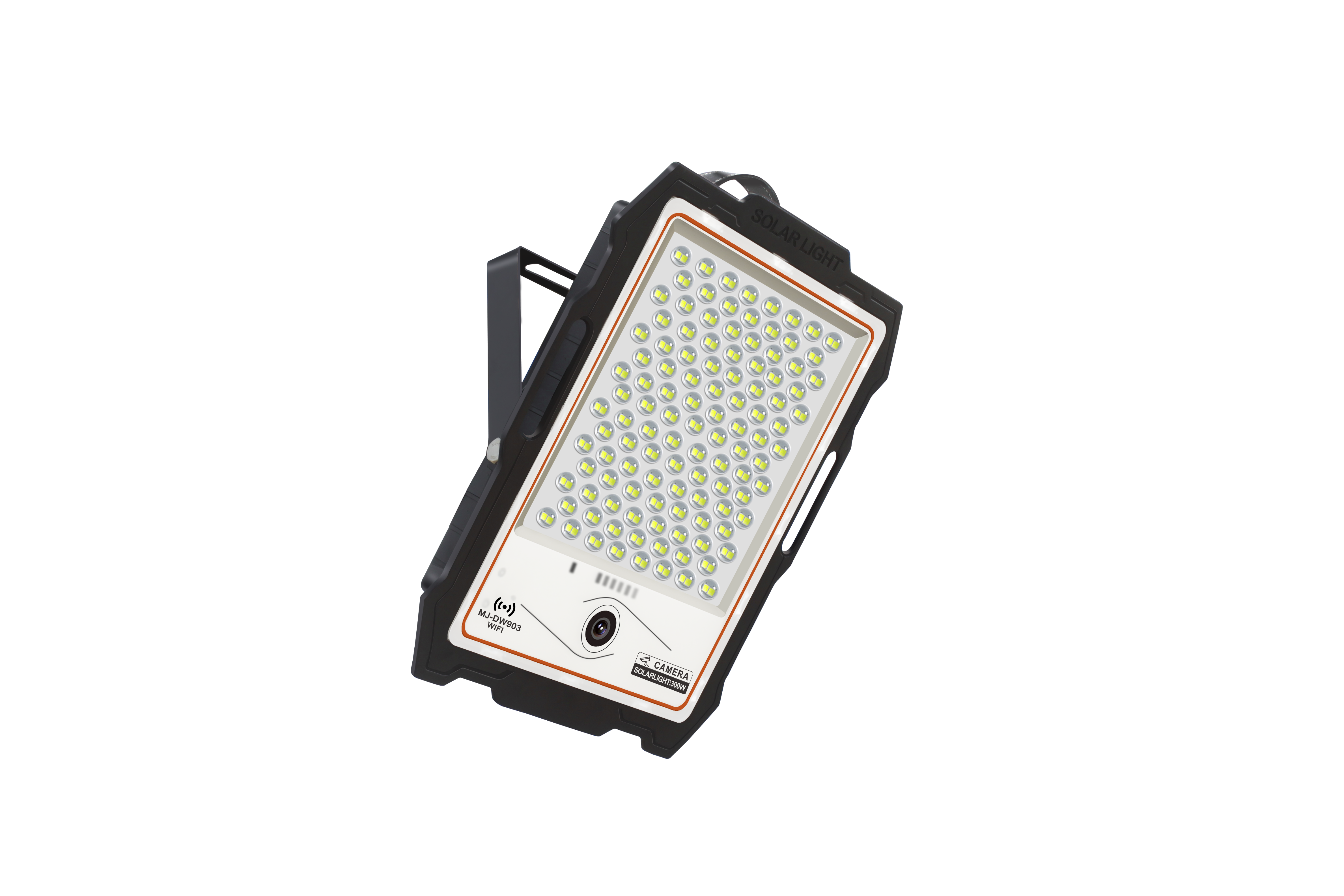 Solar LED Flood Light 100W 200W 300W 400W with CCTV Camera Panel System for Indoor Outdoor Wall Garden Yard Street Park Lighting