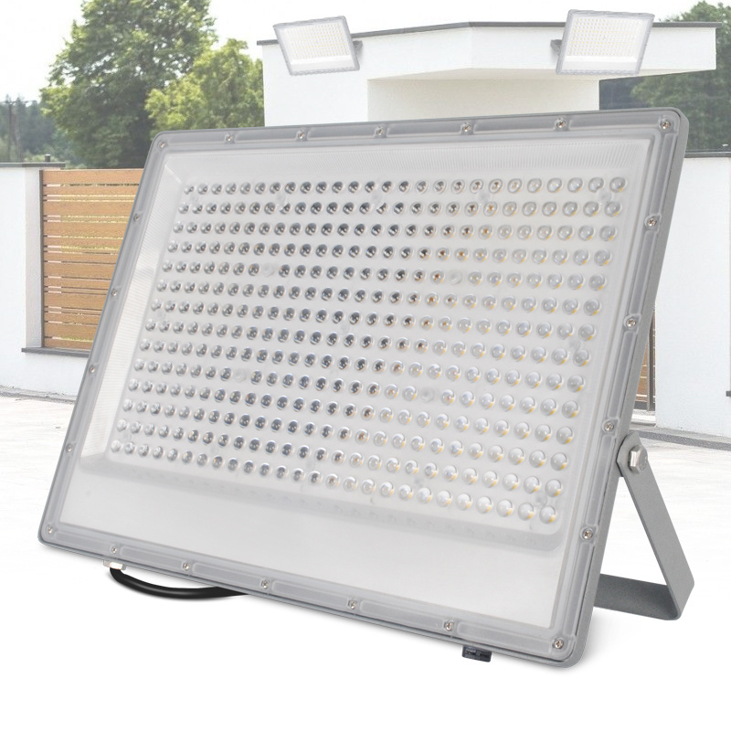 2022 New Led Flood Light Waterproof Ip65 Tempered Glass 300w Aluminum Motion Led Flood Lights Slim Portable Smd 2835 Floodlight