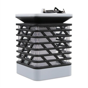 outdoor waterproof solar lanterns led flame light