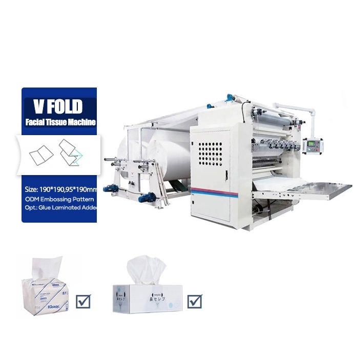 Easy Operation Tissue Paper Making Machine Automatic Folding Equipment