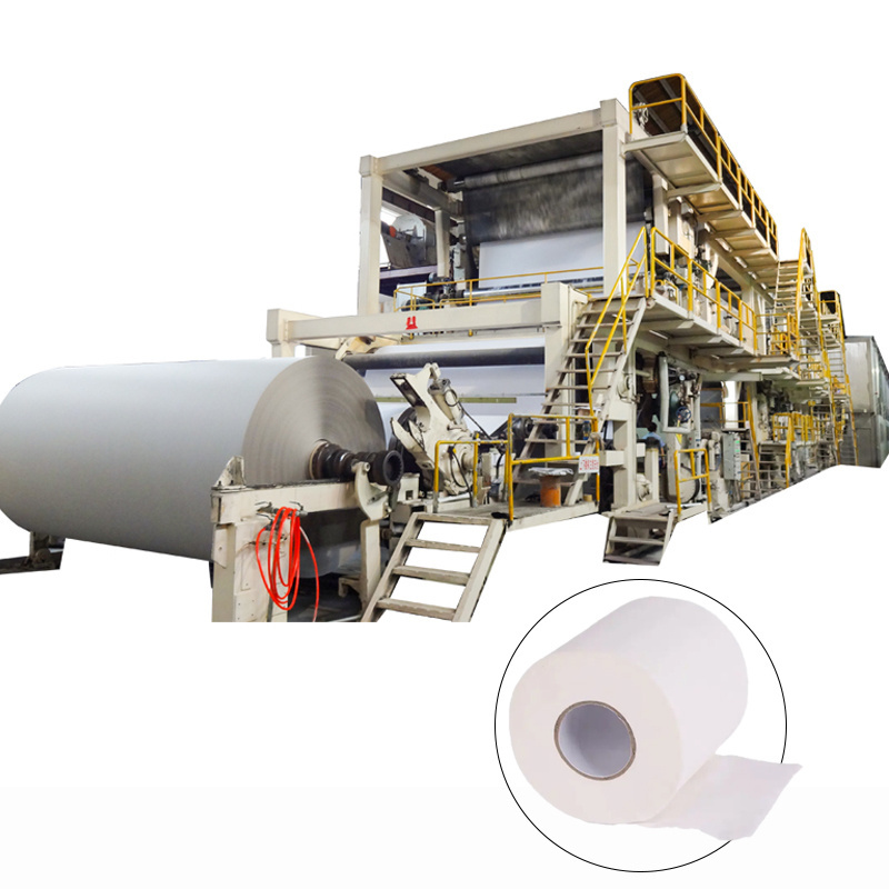 Equipment From China For Small Business Full Automatic Small Toilet Paper Making Machine