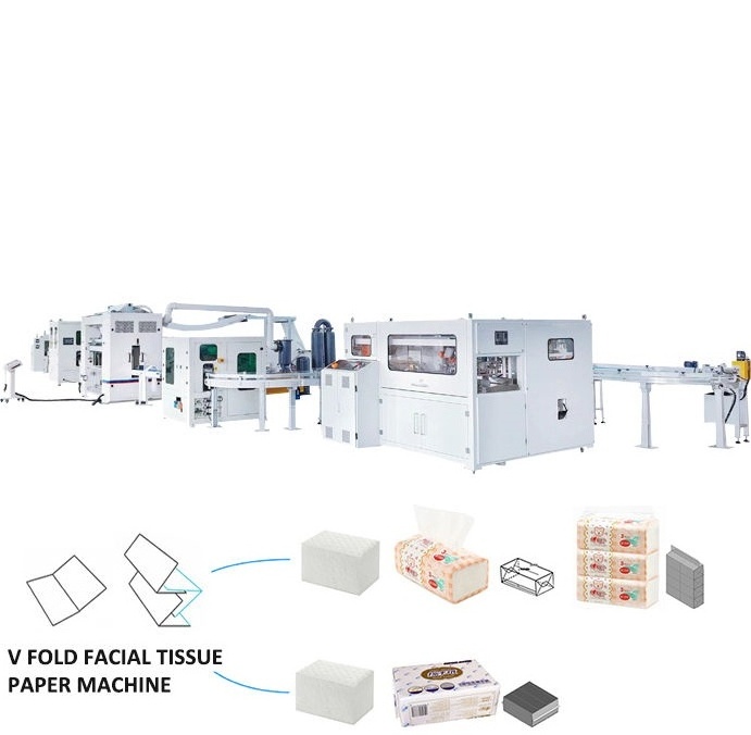 Easy Operation Tissue Paper Making Machine Automatic Folding Equipment