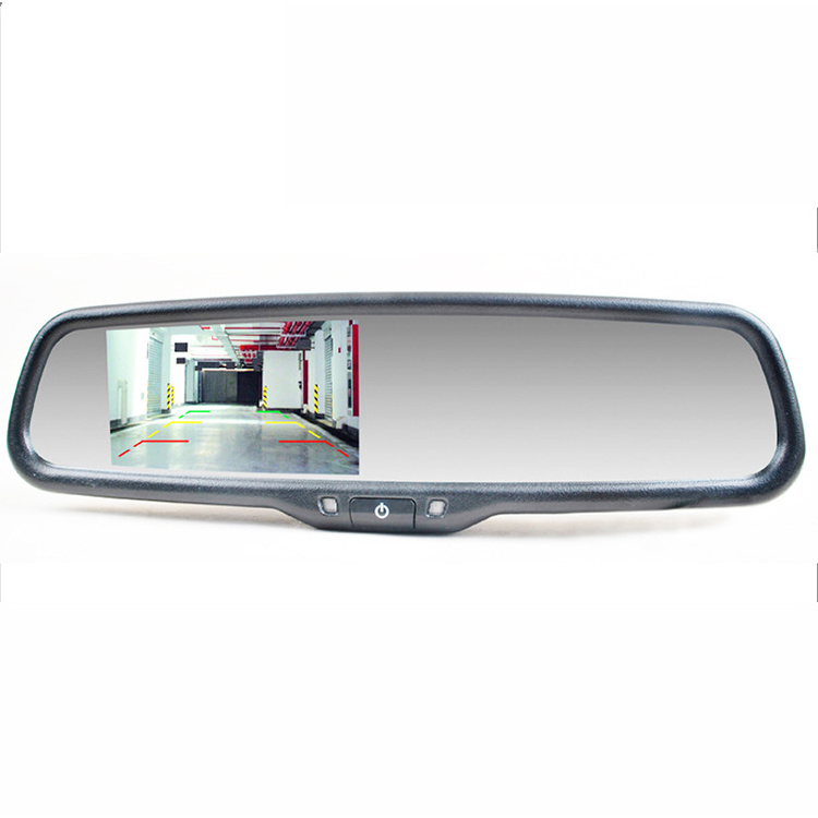 Undamage install OEM  special original 4.3inch rear view mirror monitor