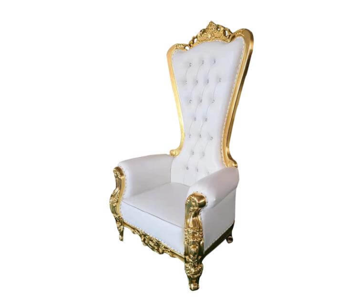 wholesale European American  style hotel furniture high back luxury royal king throne event wedding chairs