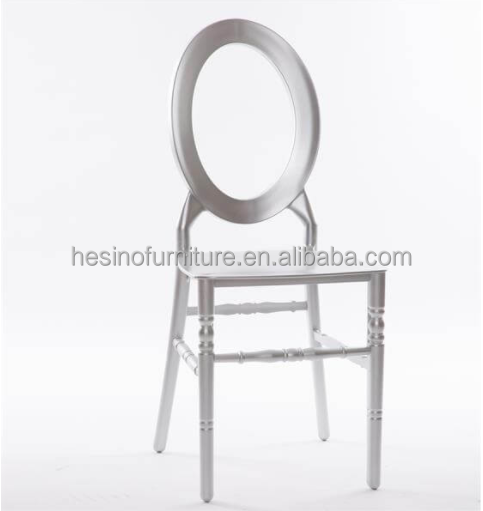 Stackable O back Resin Hotel Wedding Event Rental chair