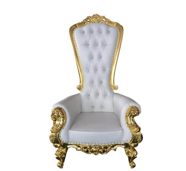 wholesale European American  style hotel furniture high back luxury royal king throne event wedding chairs