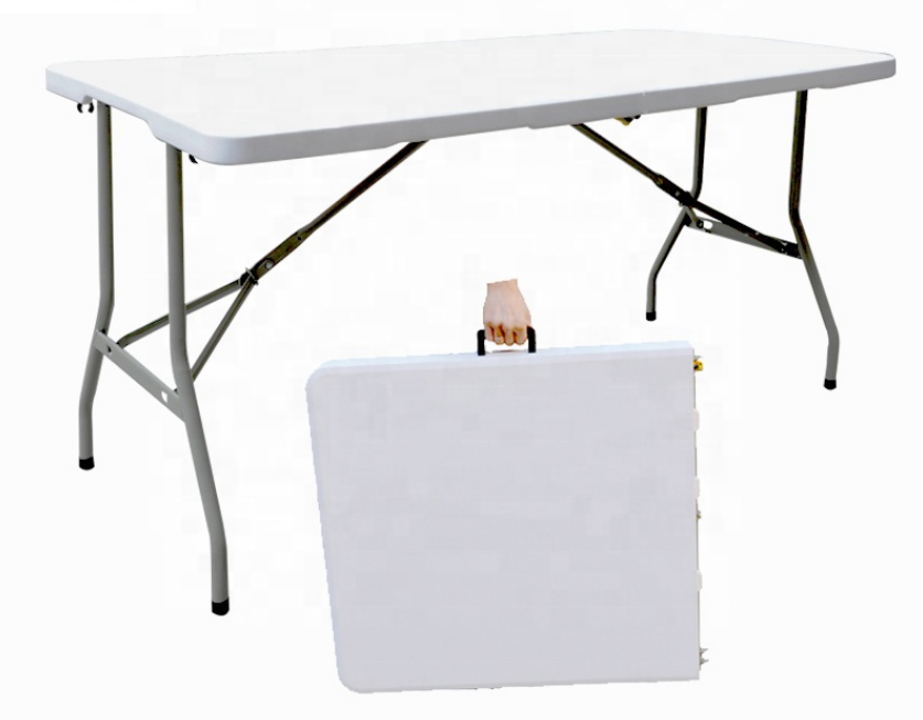 Rectangular Shape HDPE outdoor  Club Folding Table with Size 6FT