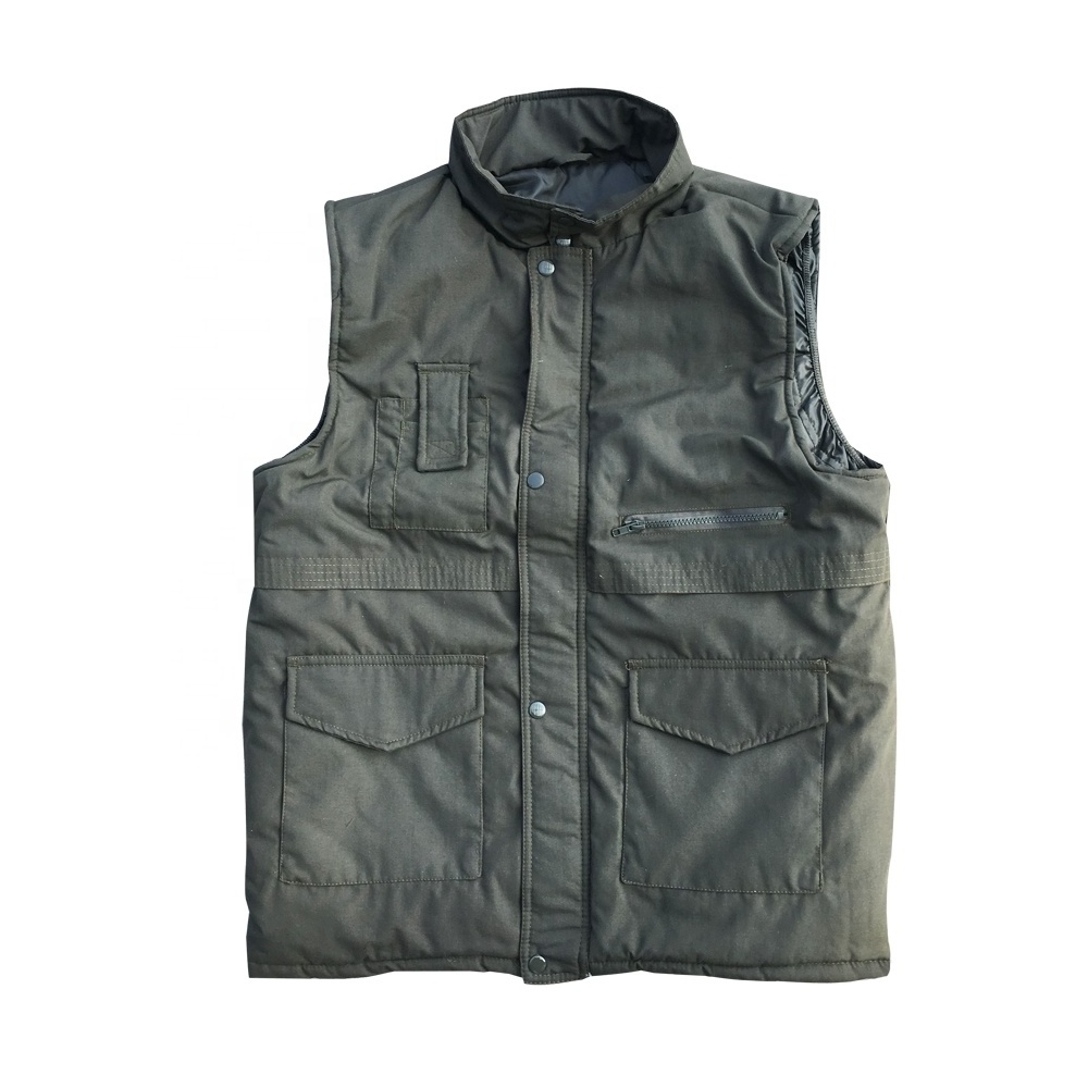 Utility Tactical Custom Multi Pockets Cargo Working Vest For Men