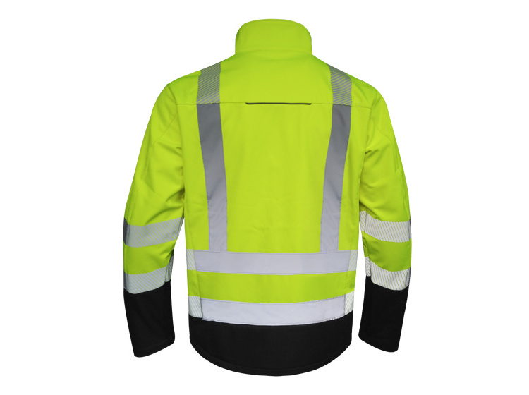 Working waterproof eco friendly clothing recycled high visibility reflective jacket