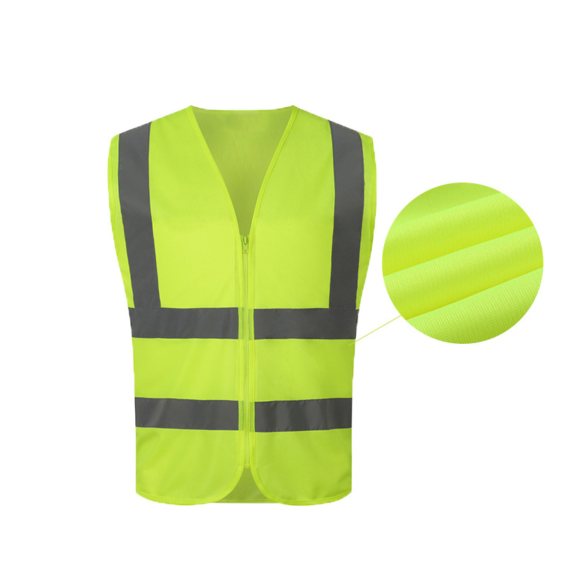 Good Quality logo Safety Blue high visibility reflect Vest