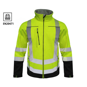 Working waterproof eco friendly clothing recycled high visibility reflective jacket