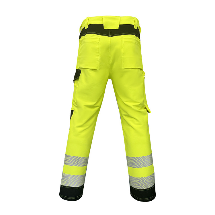 Hivis men's work pants Men's Cargo Pants Heat Segmented Reflective Tape Trouser