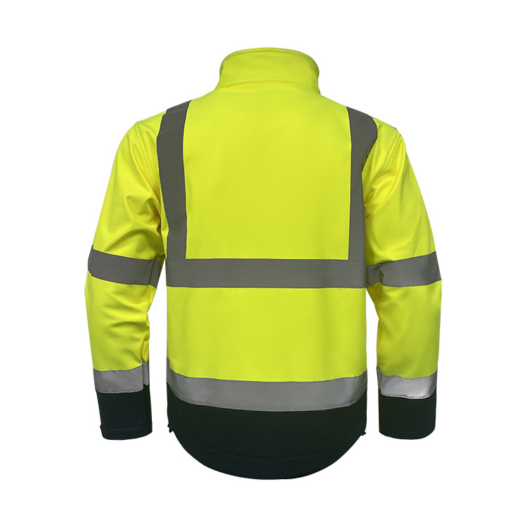 Hi vis custom garment security uniform reflective work jacket