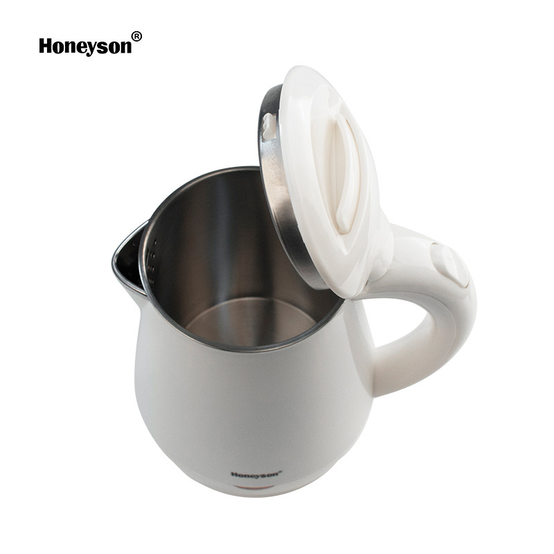 Honeyson hot white double layer anti-scald hotel electric kettle