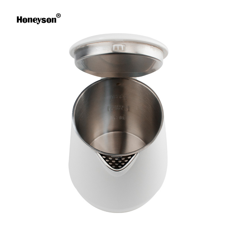 Honeyson hot white double layer anti-scald hotel electric kettle