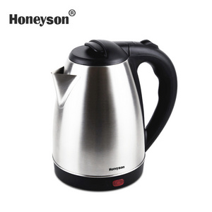 Honeyson HOT SELLING 1.8l stainless steel electric kettle/electric hotel kettle 1l